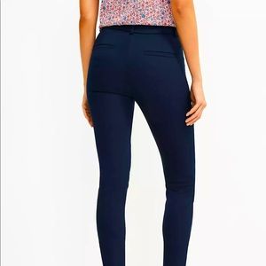 LOFT skinny trouser pants, Navy, Size 10T, Never worn